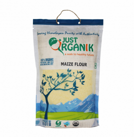 Just Organik Maize Flour   Pack  500 grams